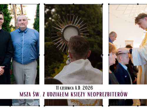 Msza prymicyjna 2026