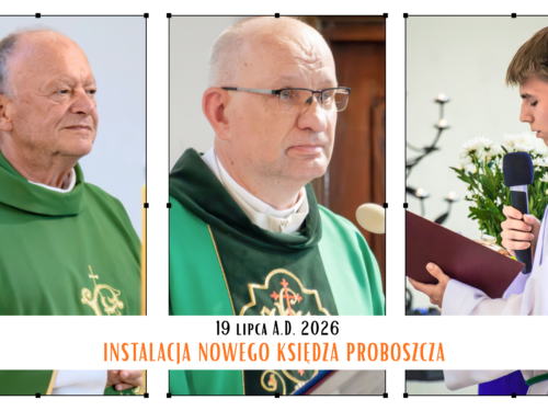 Instalacja nowego proboszcza