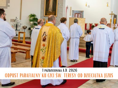 Odpust ku czci św. Teresy od Dzieciątka Jezus